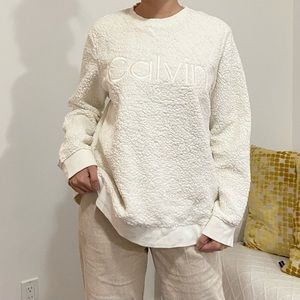 CALVIN KLEIN Teddy Fleece Sweater